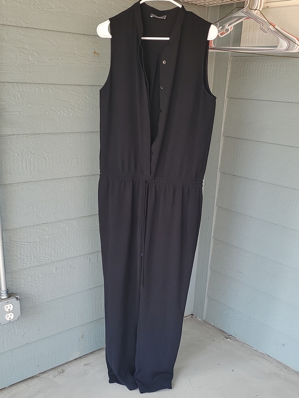 Vince Black Jumpsuit